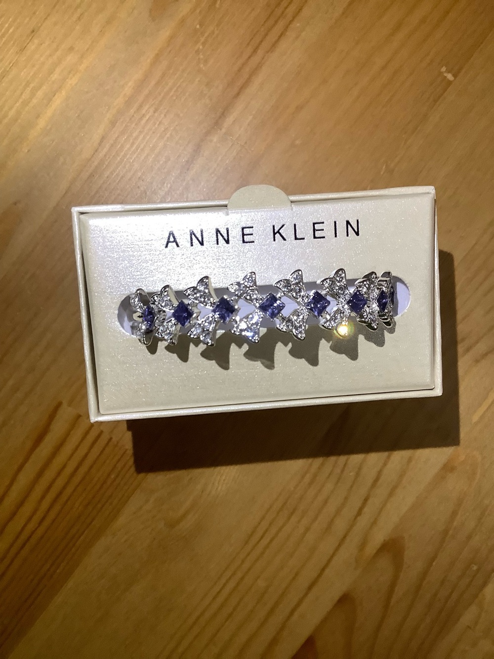 Anne Klein~Fluted Hinge Bracelet